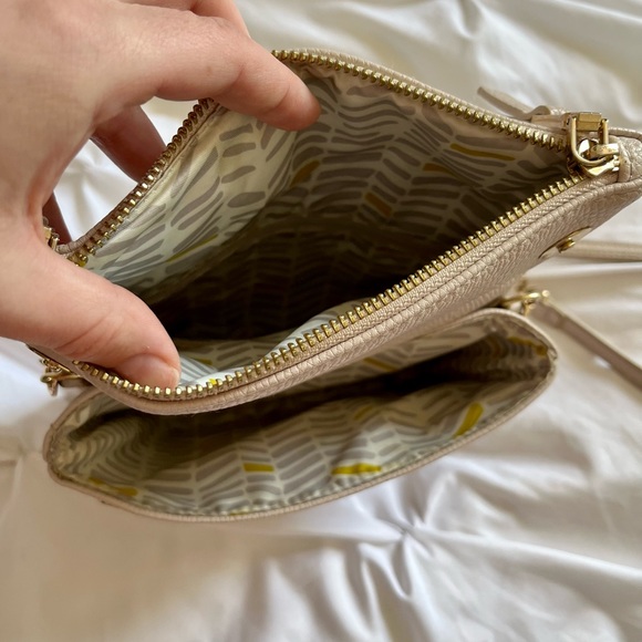 Beige/Light Pink Purse - Picture 4 of 9